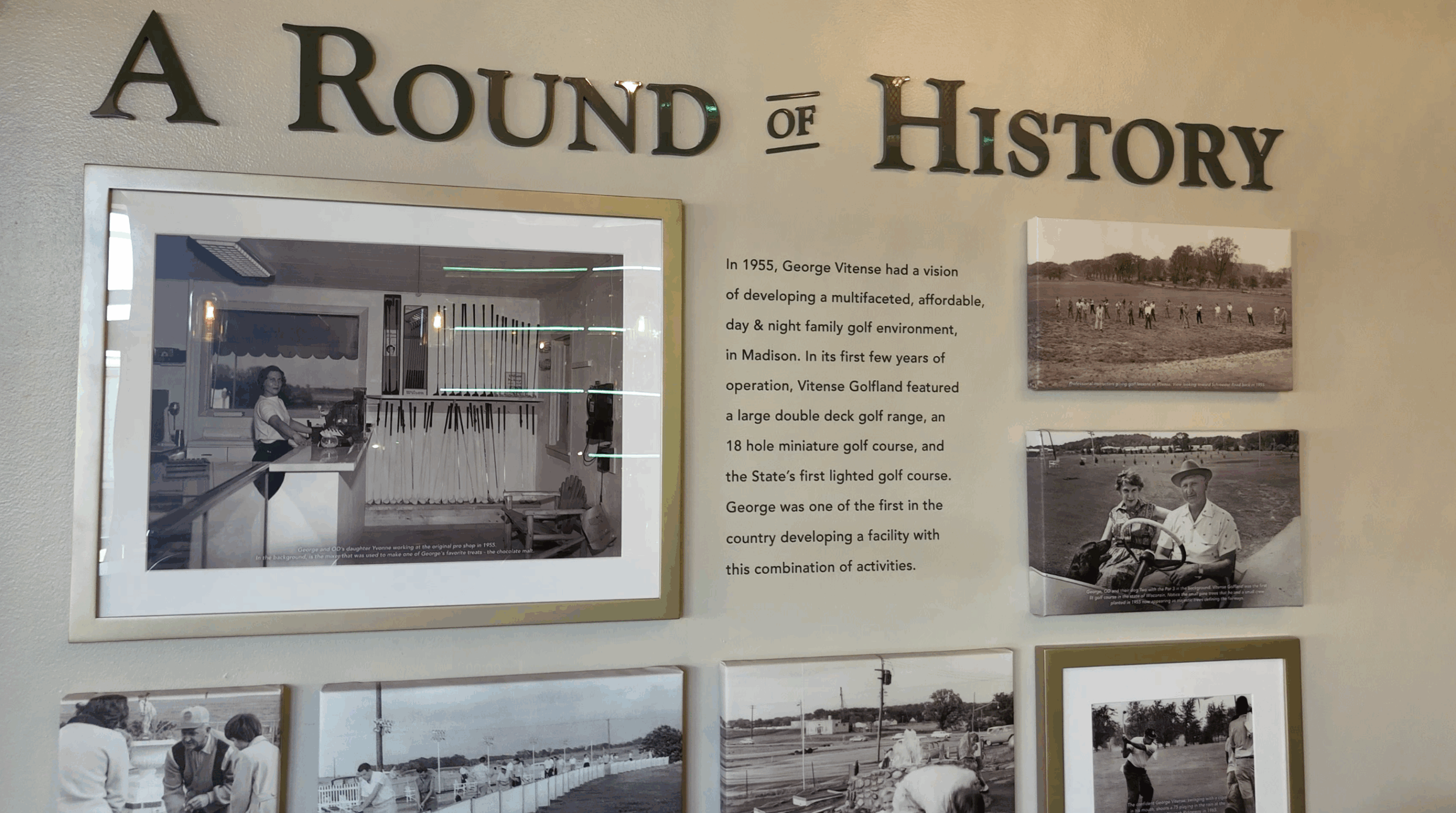 Babes Bar & Grill at Vitense History Wall
